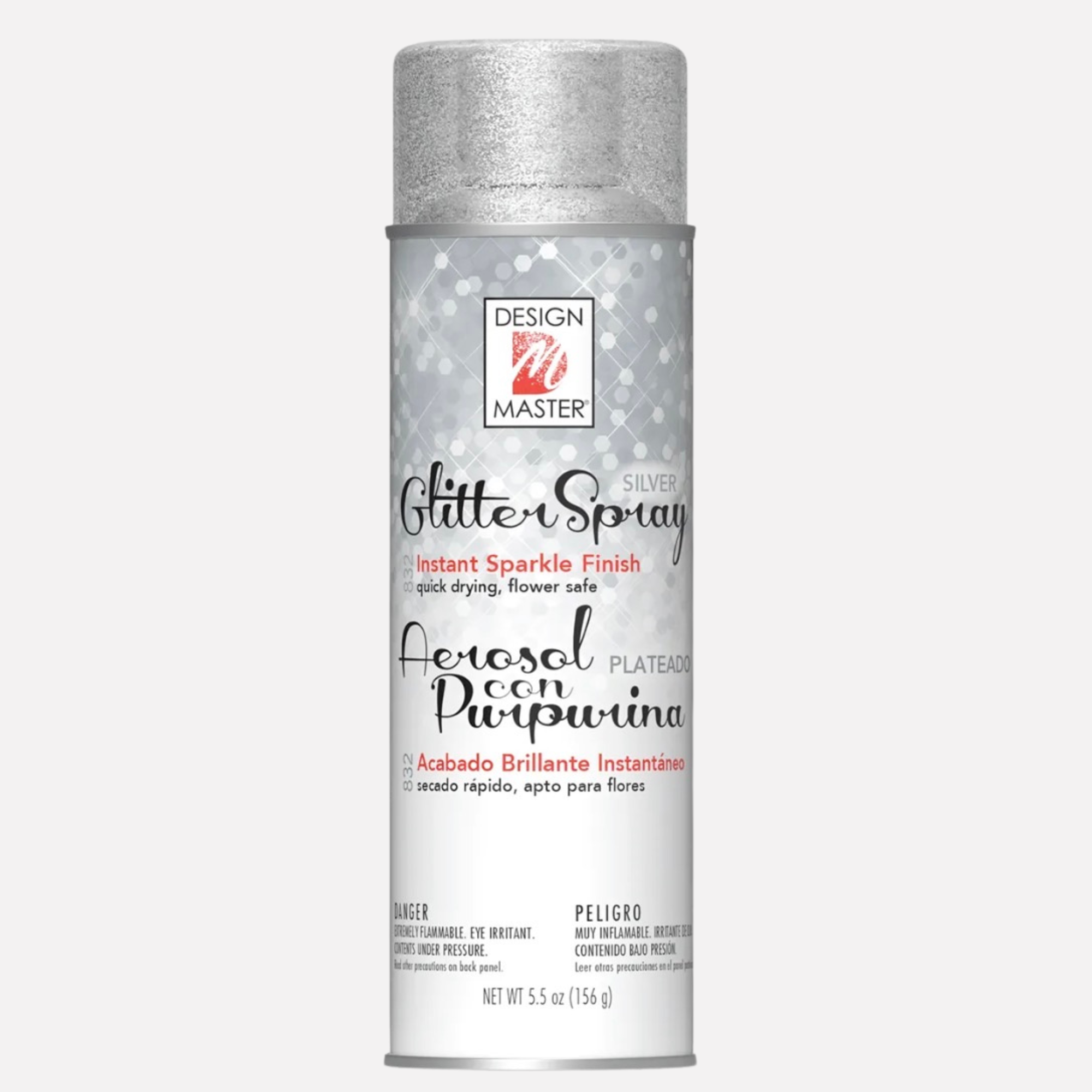 Glitter Silver Spray