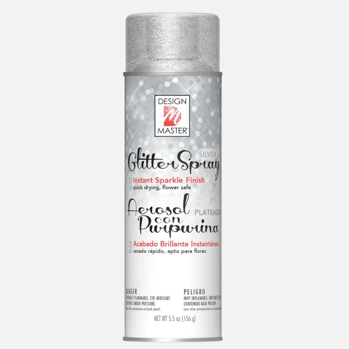 Glitter Silver Spray