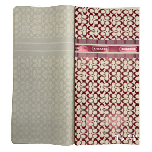 CH Floral Wrapping Paper - Red