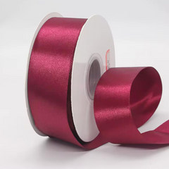 50 Yards Double Sided 1.5” Ribbon - Plum Berry