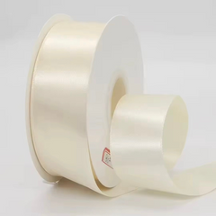 50 Yard Double Sided 1.5” Ribbon - Beige
