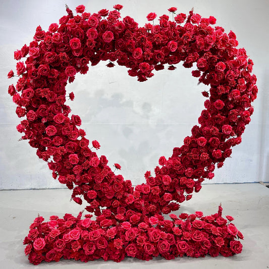 Red Heart Proposal Stand