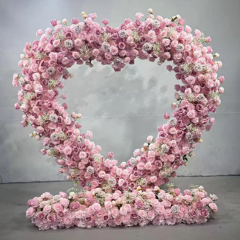 Pink Heart Proposal Stand