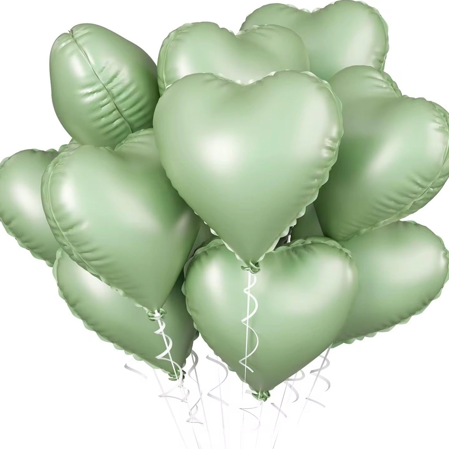 18” Heart Balloons - 10PK