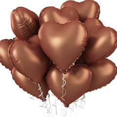 18” Heart Balloons - 10PK