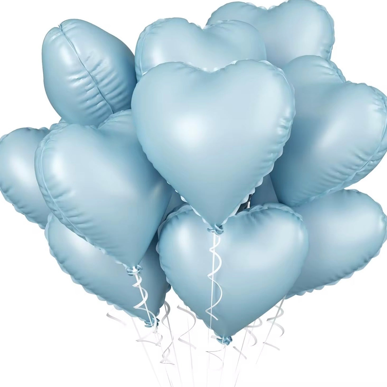 18” Heart Balloons - 10PK