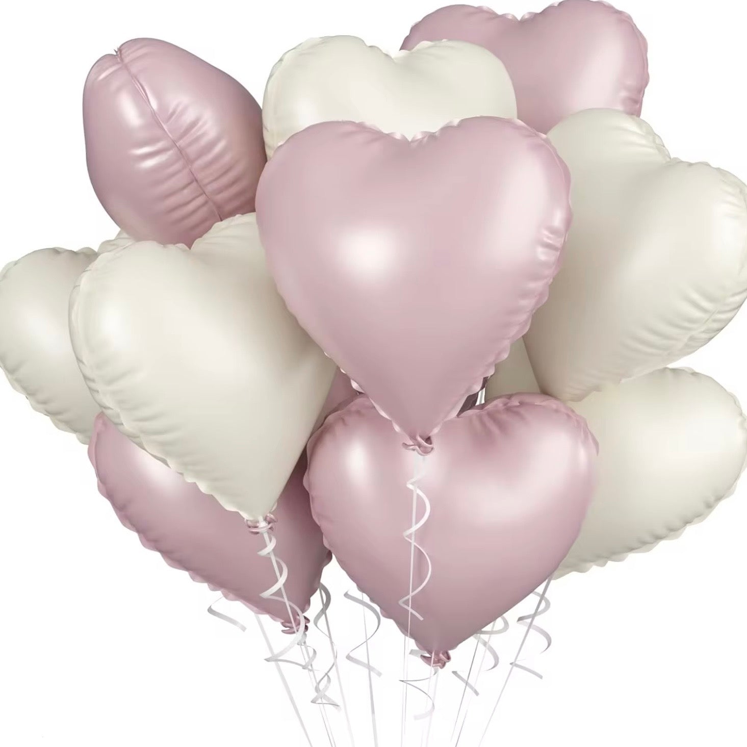 18” Heart Balloons - 10PK