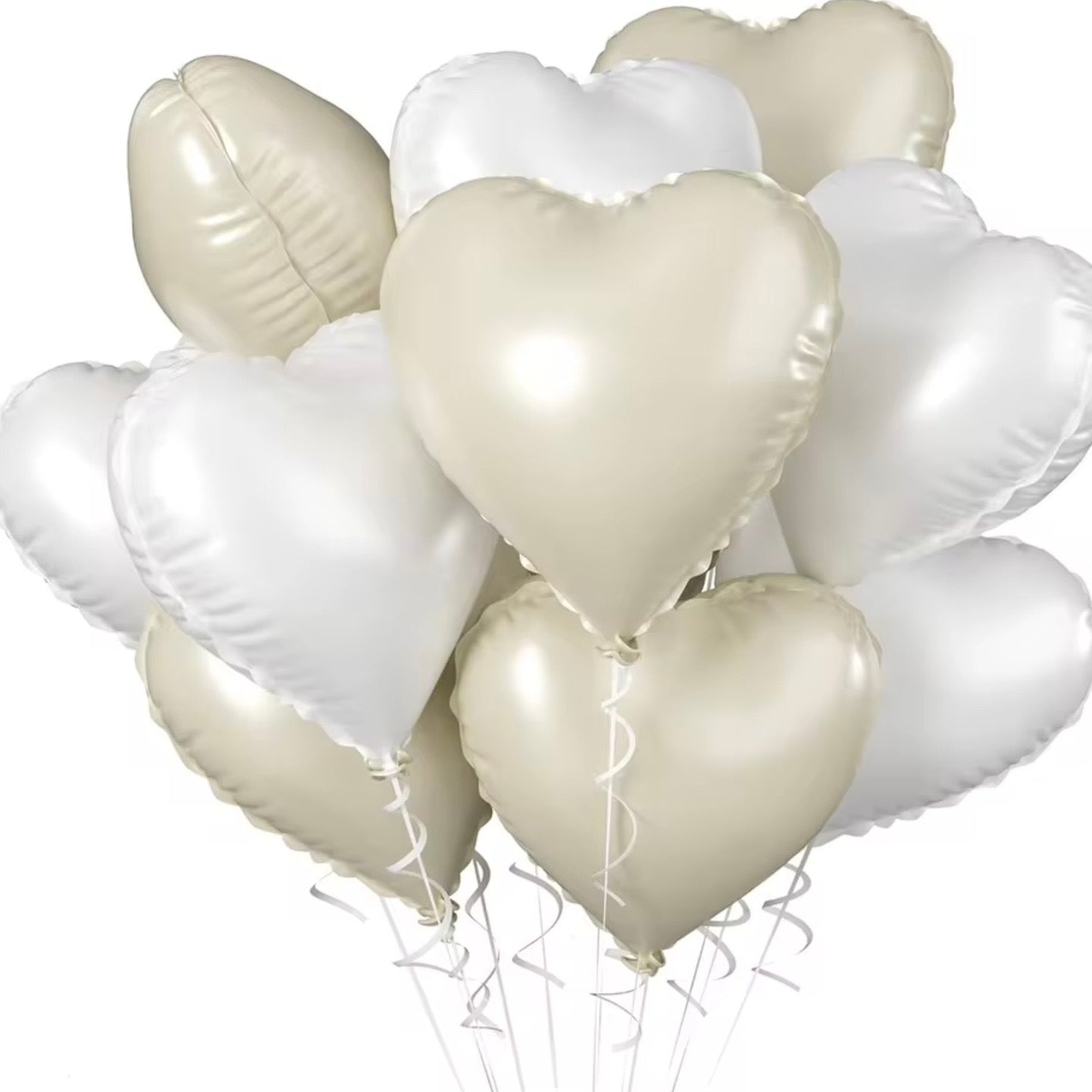 18” Heart Balloons - 10PK
