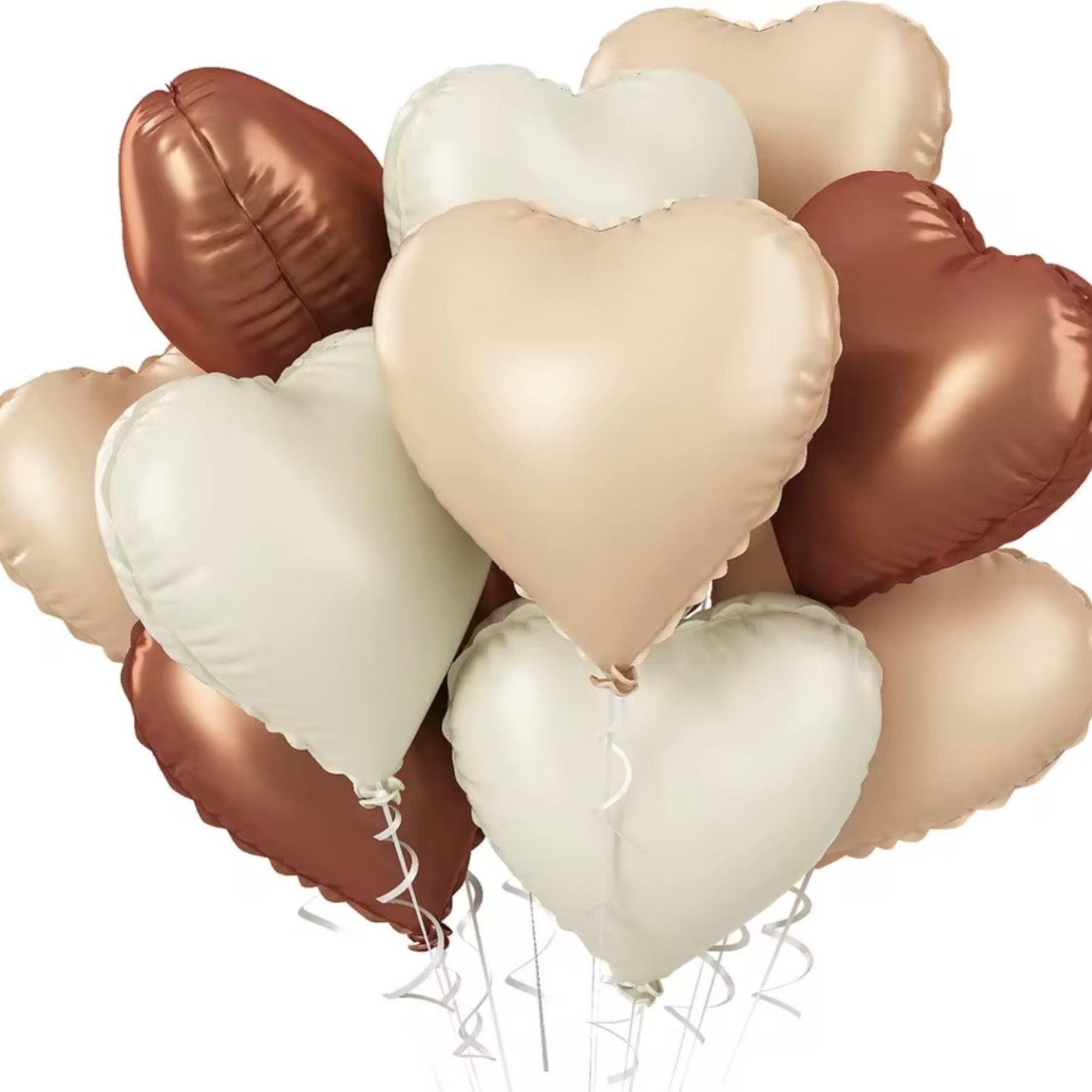 18” Heart Balloons - 10PK